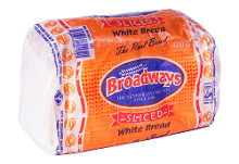 Broadways White Bread 800 g