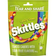 Skittles Crazy Sour 160 g 