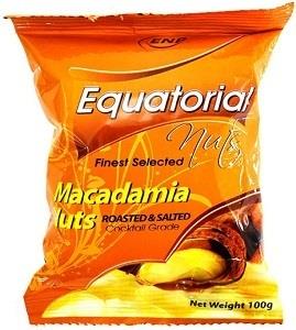 Equatorial Macadamia Nuts Roasted & Salted 100 g