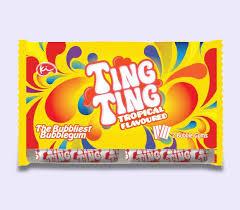 Ting Ting Tropical Bubble Gum 