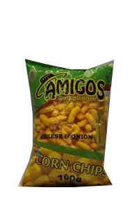 Amigos Corn Chips Cheese & Onion 100 g