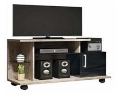 Night Tv Stand Smart 5109 Aspen/Black 