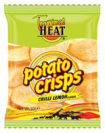 Tropical Heat Potato Crisps Chilli & Lemon 100 g 