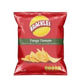 Krackles Potato Crisps Tangy Tomato 30 g 