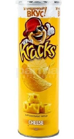 Kracks Potato Crisps Cheese 160 g 