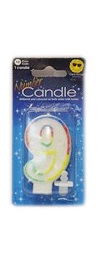 Card Group Number Candle 1 Piece