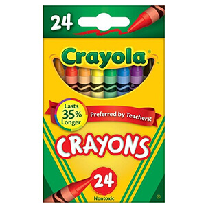 Crayola 52-3024 24 Ct Crayons