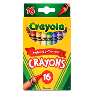 Crayola 52-3016 Classic 16 Clrs