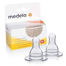 Medela Spare Teats Medium-Per Pair