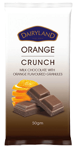 Dairyland Chocolart Orange Crunch 90 g