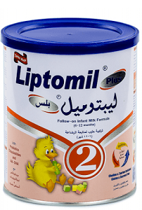 Liptomil Plus 2 Follow On Infant Formula 6-12 Months 400 g