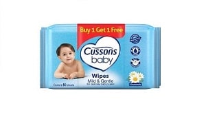 Cussons Baby Wipes Mild & Gentle 50 Pieces