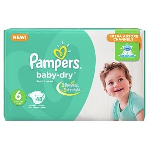 Pampers Jumbo Junior Size 6 48 Pieces