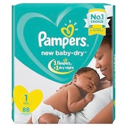 Pampers New Baby 88 Pieces