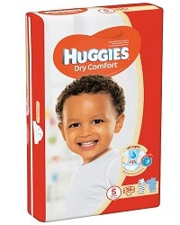 Huggies Dry Comfort Size 5 12-22 kg 56 Pieces