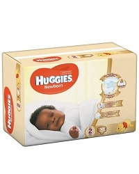 Huggies Newborn Size 2 4-6 kg 10 Pieces