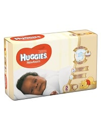 Huggies Newborn Size 2 3-6 kg 32 Pieces