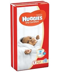 Huggies Dry Comfort Size 2 3-6 kg 68 Pieces