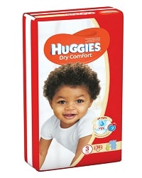 Huggies Dry Comfort Size 4 8-14 kg 36 Pieces