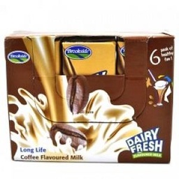 Brookside Dairy Fresh Flavoured Milk Coffee 250 ml 6 Pieces