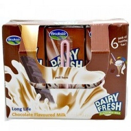 Brookside Dairy Fresh Flavoured Milk Chocolate 250 ml 6 Pieces