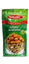 Naturalli Whole Almond 100 g