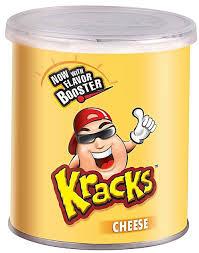 Kracks Potato Crisps Cheese 45 g 