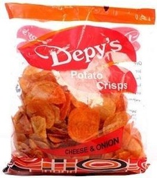 Depy's Potato Crisps Cheese & Onion 100 g 