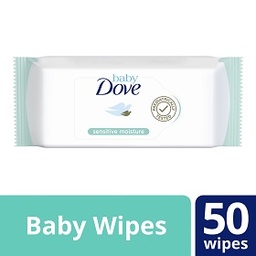 Dove Baby Wipes Sensitive Moisture 50 Sheets