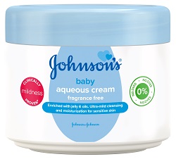 Johnson's Baby Aqueous Cream Fragrance-Free 350 ml