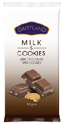 Dairyland Chocolart Milk & Cookies 50 g