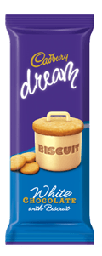 Dream White Chocolate With Biscuit 80 g