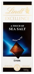 Lindt Excellence Dark Chocolate Touch Of Sea Salt 100 g