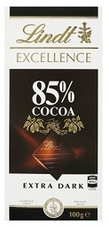 Lindt Excellence Dark Chocolate 85 Percent Cocoa 100 g