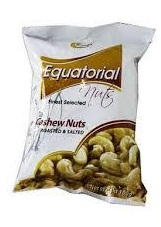 Equatorial Roasted Cashewnuts 25 g