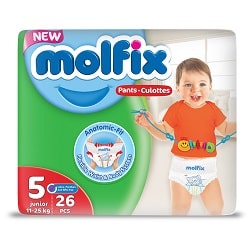 Molfix Pant Junior Size 5 15-20 Kg 26 Pieces