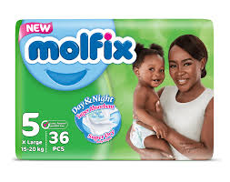 Molfix Day & Night Size 5 15-20 Kg 36 Pieces