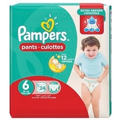 Pampers Junior Pants Size 6 24 Pieces