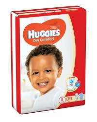 Huggies Dry Comfort Size 5 12-22 kg 32 Pieces