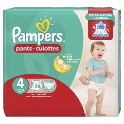 Pampers Pants Size 4 Maxi 7-18 kg 28 Pieces